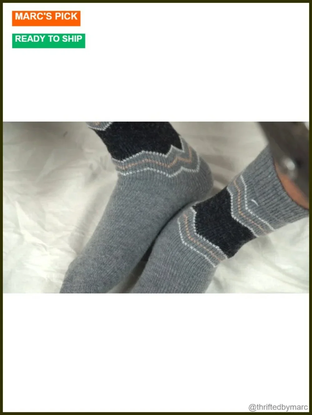 Alpaca-Merino Blend Warm Cozy Crew Socks Thermal Regular-Fit Boot Socks